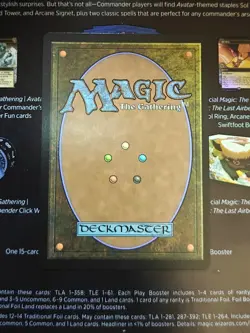 Avatar Collector Booster Box and Commander Bundle with Iroh Box Lunch Promo MTG - Image 5