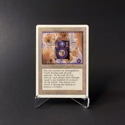 Magic: The Gathering Armageddon Clock MTG Revised Edition Vintage 1994 HP - Image 1