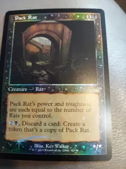 Pack Rat (Retro Frame) Ravnica Remastered Foil - Image 1