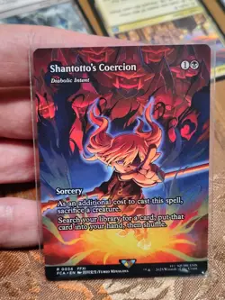 Shantotto’s Coercion Showcase Magic the Gathering Final Fantasy- In Hand NM+ - Image 1