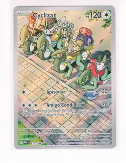 ~ESP~ SPANISH Cyclizar 215 Paradox Rift Pokemon Card (G4) - Image 1