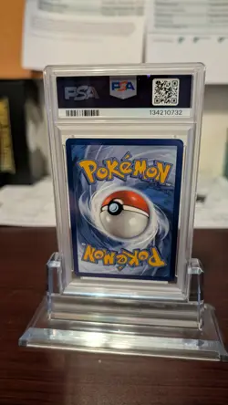 2025 POKEMON WHT EN-WHITE FLARE ILLUSTRATION RARE #137 LIEPARD PSA 9 - Image 3