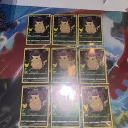 Pikachu 005/025 Pokemon Celebrations Holo 25th Anniversary Lot Of 9 NM - Image 2