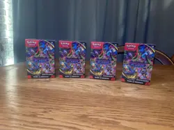 4x Phantasmal Flames Booster Bundle Pokemon TCG-Mega Evolution Phantasmal Flames - Image 1