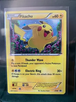 Pikachu (Collector Chest) XY89 XY Holo Pokemon TCG Black Star Promo - Image 1
