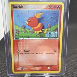 Torchic 65/100 Pokemon TCG EX Crystal Guardians Reverse Holo Stamped Mint - Image 1