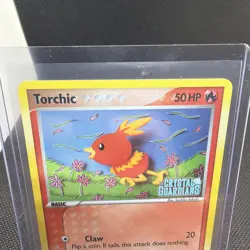 Torchic 65/100 Pokemon TCG EX Crystal Guardians Reverse Holo Stamped Mint - Image 2