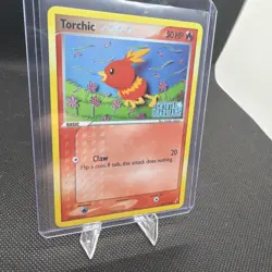 Torchic 65/100 Pokemon TCG EX Crystal Guardians Reverse Holo Stamped Mint - Image 4
