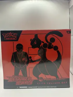 Destined Rivals Pokemon Center Exclusive ETB Elite Trainer Box NEW SEALED - Image 1