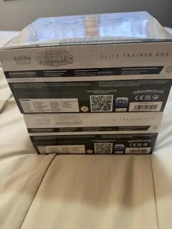 Pokemon Prismatic Evolutions Elite Trainer Box Factory Sealed 2x ETBs LOT OF 2 - Image 2