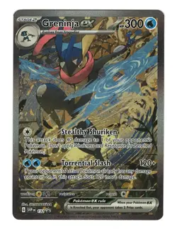 2024 Pokemon GRENINJA EX SVP PROMO 132 NM - Image 1