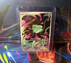 Pokemon TCG Bulbasaur 133/132 Illustration Rare Holo Mega Evolution English - Image 1