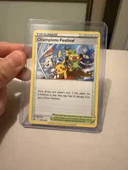Pokemon TCG Champions Festival English SWSH296 London Worlds 2022 Promo - Image 1