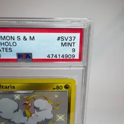 Altaria, SV37/SV94, Hidden Fates, R, Shiny Holo, PSA 9, Mint - Image 3