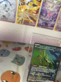 Pokemon TCG Iron Leaves EX Scarlet & Violet Temporal Forces 203/162 - Image 2