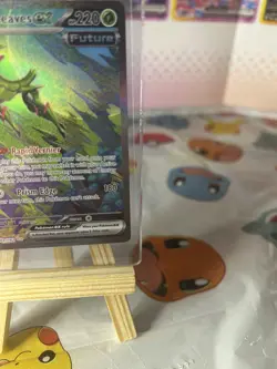 Pokemon TCG Iron Leaves EX Scarlet & Violet Temporal Forces 203/162 - Image 4