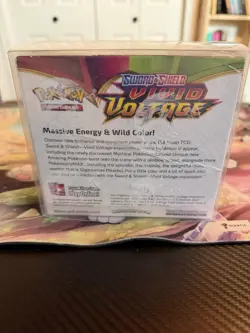 Pokemon Sword And Shield Vivid Voltage Booster Box Factory Sealed. - Image 3