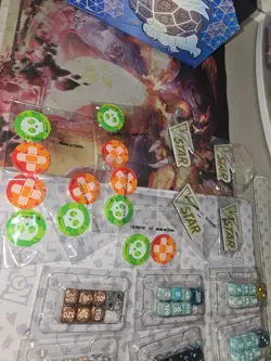 Pokemon TCG ETB Dice Lot Plus Counters And Vstar Markers - Image 2