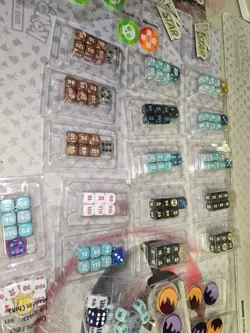 Pokemon TCG ETB Dice Lot Plus Counters And Vstar Markers - Image 3