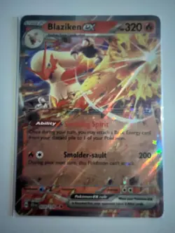 Blaziken ex 024/159 Double Rare Holo Near Mint Condition Journey Together - Image 1