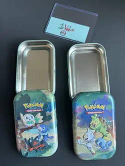 ALL 8 EMPTY Pokemon Celebrations 25th Anniv Mini Tins Complete Set |No Contents✨ - Image 4