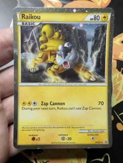 Pokemon Raikou HGSS19 Promo Holo - Image 1