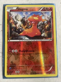 Pokemon XY Base Set 20/146 Slugma Reverse Holo - Image 1