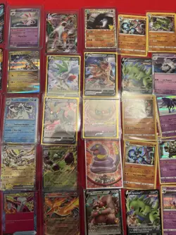 Lot Of 77 Pokemon Cards Some Full Art Some Foils - Image 5