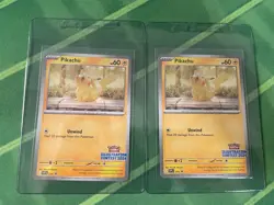 2 Sets of Pokemon TCG Illustration Contest 2024 Promo Cards (6 cards total) - C - Image 2