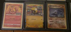 TCG English And Japanese Pokemon Lot SAR PROMO Full Art Holo Metal Card - Image 2