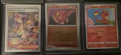 TCG English And Japanese Pokemon Lot SAR PROMO Full Art Holo Metal Card - Image 5
