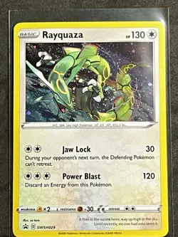 Rayquaza SWSH029 SWSH: Sword & Shield Promo Cards Holo - Image 1