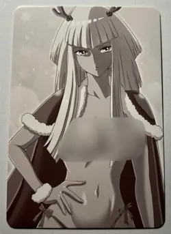 SEXY CHRISTMAS WAIFU Polaris Hilda SAINT SEIYA ACG PREMIUM HOLOFOIL CARD NM - Image 2