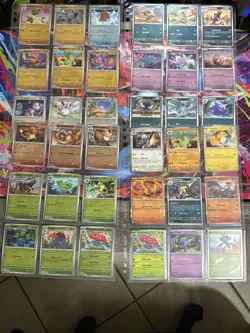 Phantasmal Flames 157 NM Pokemon Card Master Set Help Binder Lot Collection 2025 - Image 2