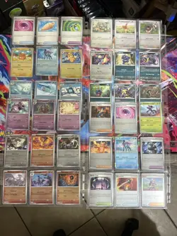 Phantasmal Flames 157 NM Pokemon Card Master Set Help Binder Lot Collection 2025 - Image 5
