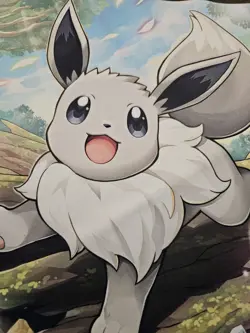 Pokemon Go Trading Card Game Mat - Radiant Eevee - Image 2