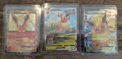 Pokemon TCG Flareon-EX Generations Holo Full Art Ultra Rare Card RC28/32 + 2 - Image 1