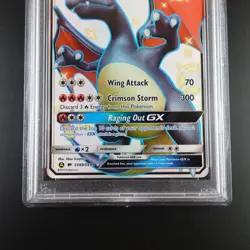 PSA 9 Charizard GX SV49/SV94 Pokemon Hidden Fates Full Art Holo Card - Image 3