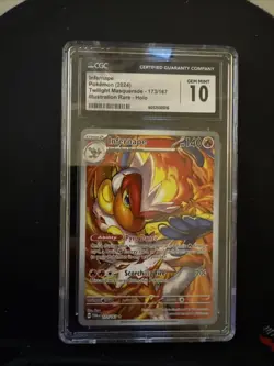CGC 10 Infernape 173/159 IR Twilight Masquerade TWM Pokemon Card GEM MINT - Image 1