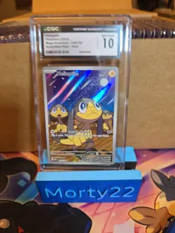 CGC 10 Helioptile 143/132 Illustration Rare Mega Evolution Pokemon Card - Image 1