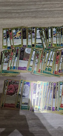 Lot of One Piece CCG - (143) Event Rare Holo Cards OP08, OP11, OP12,OP13 - Image 2
