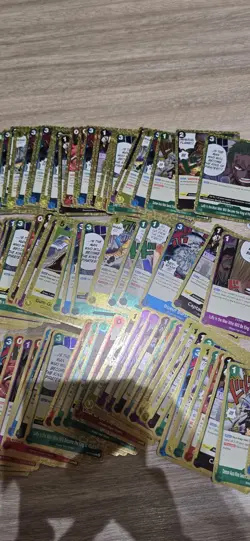 Lot of One Piece CCG - (143) Event Rare Holo Cards OP08, OP11, OP12,OP13 - Image 4