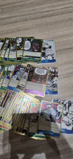 Lot of One Piece CCG - (143) Event Rare Holo Cards OP08, OP11, OP12,OP13 - Image 5