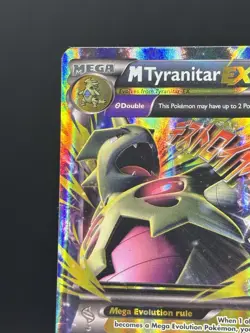 Pokemon Card - M Tyranitar EX 43/98 XY Ancient Origins Ultra Holo Rare MP - Image 2