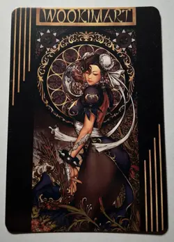SEXY CHRISTMAS WAIFU Chun Li STREET FIGHTER ACG PREMIUM HOLOFOIL CARD NM - Image 2