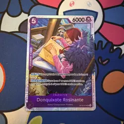 OP10-072 Donquixote Rosinante SR One Piece TCG English Card Super Rare Foil Holo - Image 1