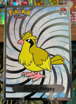 ??SHINING Pidgey Non-TCG 2024 SHINY POKEMON Card Kanto Peru Foil NM?? - Image 1