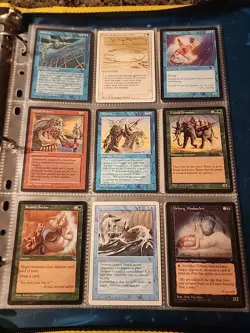 Vintage Magic The Gathering Collection Card Lot MTG 1993-1998 Pre-Rarity Symbol - Image 4