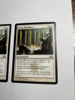MTG Magic the Gathering Blind Obedience (6/257) Gatecrash LP 2 Copies - Image 3
