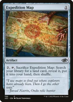 MTG Expedition Map Jumpstart 2022 765 Regular Common - Image 1